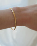 Classic Timeless Antique Swedish Bangle 18K Gold 1927