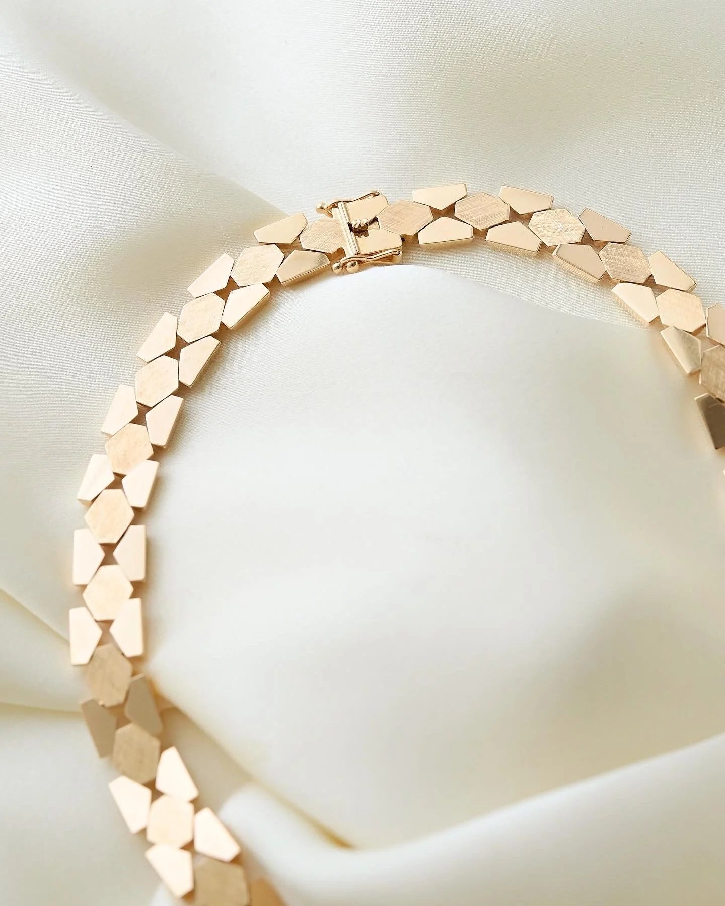 Incredible Beautiful Rare Danish Vintage Necklace 14K Gold