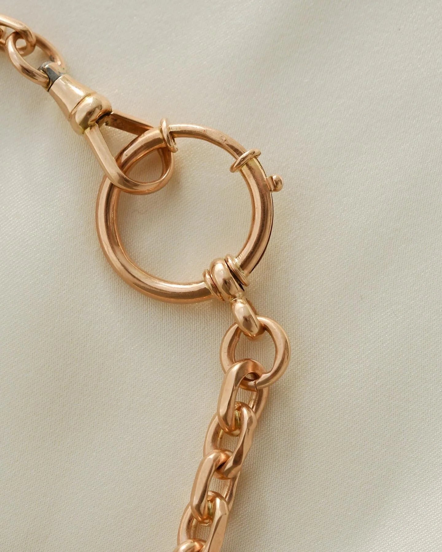 Divine Antique Rose Gold Chain 14K Gold