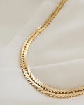 Rare Danish Vintage Necklace 16.25 Inches 14K Gold 1960s
