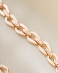 Sublime Rose Gold Watch Chain Antique 18K Gold