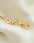 Rare Heavy Antique Watch Chain 18K Gold 1920