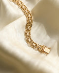 Gorg Swedish X-link Bracelet 18K Gold 1971