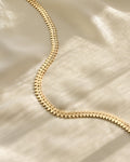 Fancy Link Vintage Necklace 14K 1970s