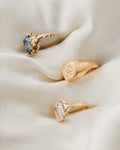 Pick Your Dream Ring 💙🤍💛 Swedish Vintage Rings 18K Gold Mid 1900s