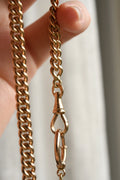 Sublime Antique Watch Chain Necklace 14K 47,8 grams