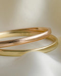 ROSE GOLD Bangle 14K Gold 1980s