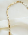 RARE Stunning Geneva Link Variant Necklace 14K Gold 1970
